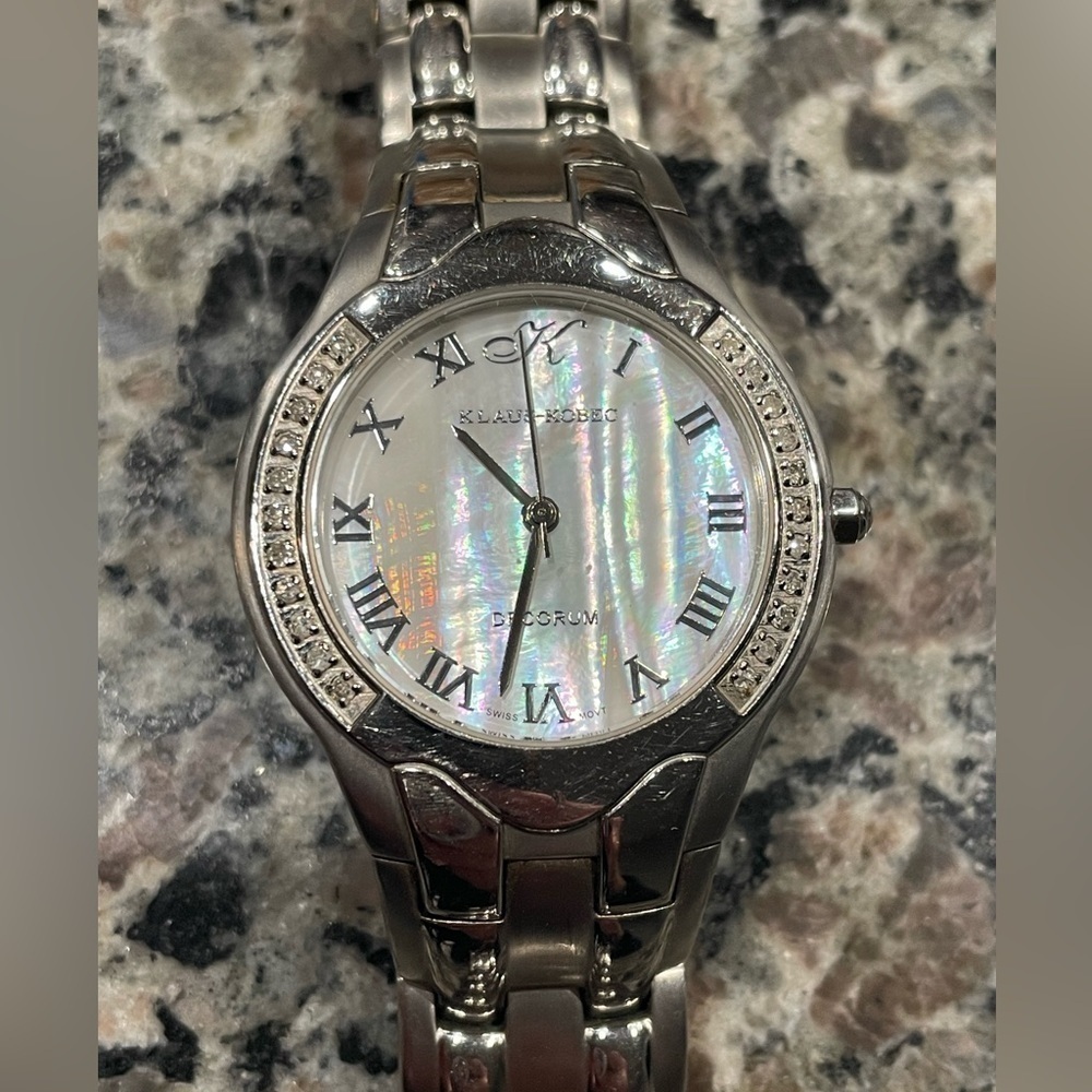 Elegant Klaus Kobec Women’s Diamond Watch - Style 500899